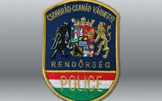 Hz. karjelvény (Csongrád-Csanád Vármegyei RFK) felvarrós 1